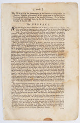 ACTUAL PAGE PRINTED BY BENJAMIN FRANKLIN IN 1752