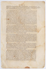 ACTUAL PAGE PRINTED BY BENJAMIN FRANKLIN IN 1752