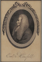 ORIGINAL ENGLISH LITHOGRAPH: WILLIAM EARL OF MANSFIELD