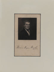 ORIGINAL ENGLISH LITHOGRAPH, THOMAS HAYES BAYLY 1844 - Fagan Arms