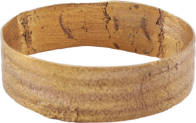 ANCIENT VIKING WEDDING RING, SIZE 10 3/4