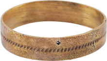 ANCIENT VIKING WEDDING RING, 9TH-11TH CENTURY AD, SIZE 10 1/4