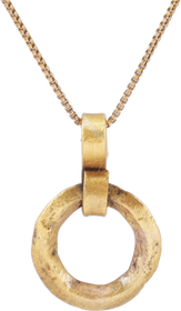 CELTIC PROSPERITY RING NECKLACE C.400-100 BC