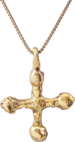 EUROPEAN CONVERT’S CROSS NECKLACE, 9th-10th CENTURY