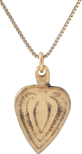 FINE VIKING HEART PENDANT C.900-1000 AD