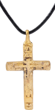 FINE EASTERN EUROPEAN CHRISTIAN CROSS, 17TH-18TH CENTURY