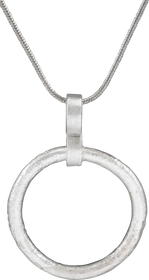 CELTIC PROSPERITY RING NECKLACE, C.400-100 BC