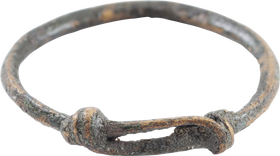 CELTIC FINGER RING C.400-100 BC SIZE 6 ½