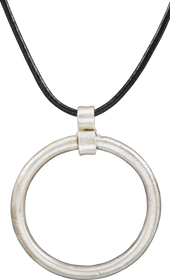 CELTIC PROSPERITY RING NECKLACE, C.400-100 BC