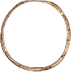 MEDIEVAL EUROPEAN WEDDING RING, C.1200-1500 AD, SIZE 7 ¾ - Fagan Arms