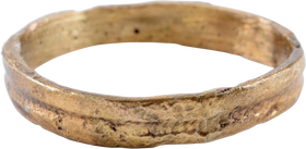 VIKING WEDDING RING, SIZE 4