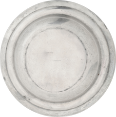 ENGLISH PEWTER PLATE FROM THE MOVIES C.1830 - Fagan Arms
