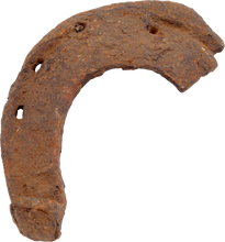 VIKING WARRIOR’S RITUALLY BROKEN HORSESHOE, 10TH-11TH CENTURY AD