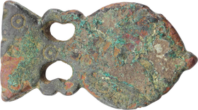 FINE ROMAN LEGIONARIES BELT MOUNT, 4TH CENTURY AD