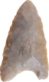 ANCIENT EGYPTIAN FLINT ARROWHEAD, C.3000-2500 BC