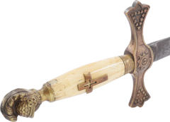 DOUBLY RARE EARLY MASONIC SWORD - Fagan Arms