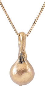 ANCIENT ROMAN WOMAN'S PENDANT NECKLACE, 1ST-3RD CENTURY