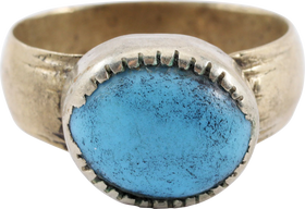 EASTERN EUROPEAN GYPSY RING, 19TH CENTURY, SIZE 7 1/2