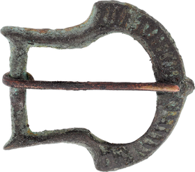 ROMAN LEGIONARIES BELT BUCKLE, 3rd-4th CENTURY AD