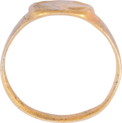 MEDIEVAL EUROPEAN RING, 400-700AD SIZE 8 - Fagan Arms