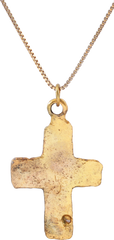 EUROPEAN GOTHIC CROSS NECKLACE C1400-1600 - Fagan Arms
