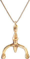 FINE VIKING LUNAR PENDANT NECKLACE C.900-1000 AD - Fagan Arms