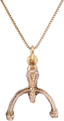 VIKING LUNAR PENDANT NECKLACE, 9th-10th CENTURY - Fagan Arms