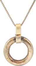 CELTIC PROSPERITY RING NECKLACE, C.400-100 BC