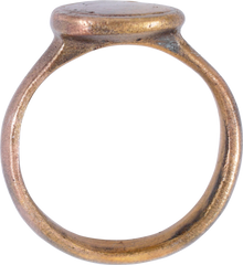 FINE VIKING HEART RING C.900-1050 AD, SIZE 7 - Fagan Arms