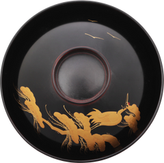 JAPANESE LACQUERED BOWL OWAN, MEIJI PERIOD, 1867-1912 - Fagan Arms