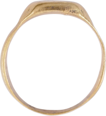 BYZANTINE/MEDIEVAL MAN’S RING C.1000-1300 AD, SIZE 9 ¼ - Fagan Arms