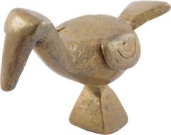 ASHANTI FIGURAL GOLD WEIGHT C.1900, ex: Sir Cecil Armitage Collection - Fagan Arms
