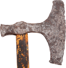 EUROPEAN POLE AXE C.1200-1300AD