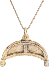 SUPERB VIKING LUNAR PENDANT NECKLACE, 9TH-10TH CENTURY AD