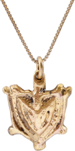 SCANDINAVIAN HEART PENDANT NECKLACE, C.1000-1200 AD