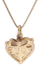VIKING HEART PENDANT NECKLACE, 10TH-11TH CENTURY AD
