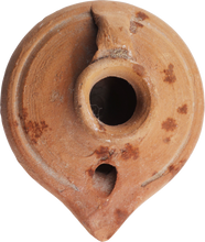 GREEK OIL LAMP C.350-250BC