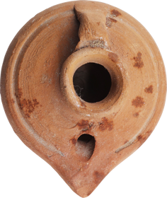 GREEK OIL LAMP C.350-250BC