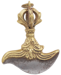 TIBETAN NECROMANTIC BRAIN CHOPPER GRI-GUG, 1950's - Fagan Arms