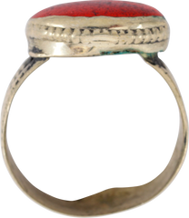 EASTERN EUROPEAN GYPSY RING, SIZE 9 ¾ - Fagan Arms