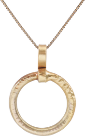 CELTIC PROSPERITY RING NECKLACE, C.400-100 BC