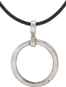 CELTIC PROSPERITY RING NECKLACE, C.400-100 BC