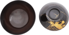 JAPANESE LACQUER BOWL OWAN BEFORE 1912 - Fagan Arms