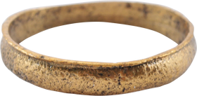 VIKING WEDDING RING, 900-1050 AD, SIZE 6 1/2