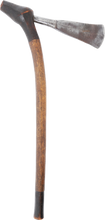 CONGOLESE SLAVER’S BATTLE AXE, SECOND HALF OF THE 19th CENTURY