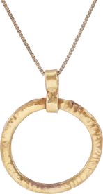 CELTIC PROSPERITY RING NECKLACE, C.400-100 BC