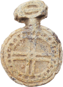 ENGLISH CHRISTIAN PILGRIM’S BADGE, 14TH-15TH CENTURY AD