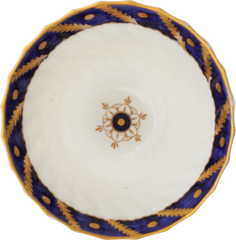 WORCESTER TEA BOWL AND SAUCER C.1783-92 - Fagan Arms