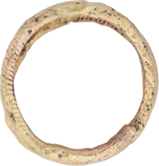VIKING COIL RING, 10TH-11TH CENTURY AD, SIZE 9 ½ - Fagan Arms