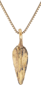 ANCIENT GREEK ARROWHEAD PENDANT NECKLACE, C.7TH-3RD CENTURY BC